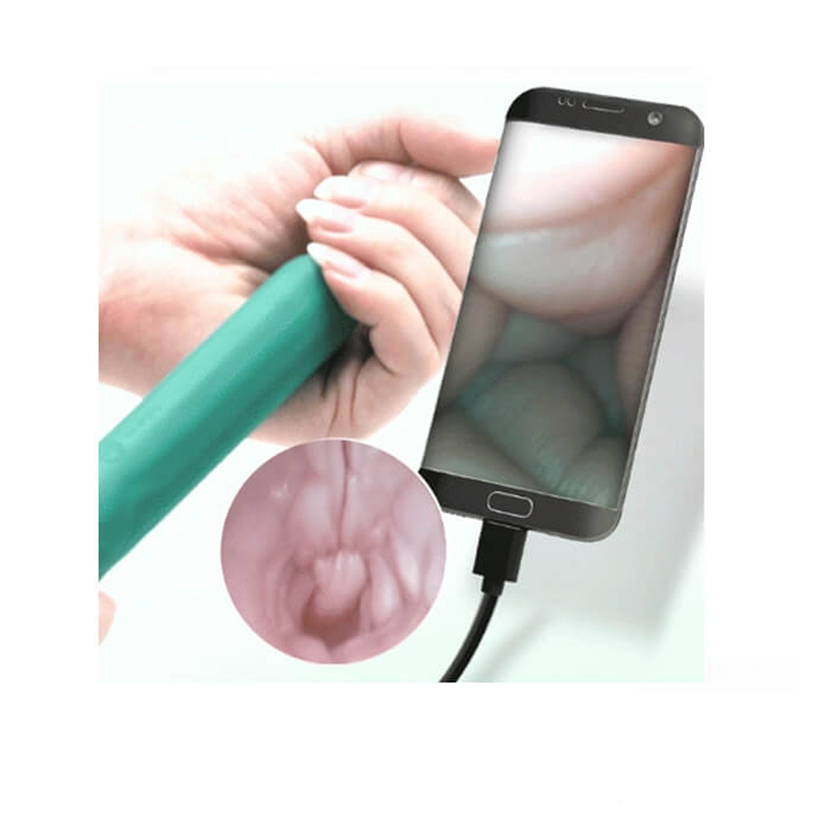 Vibrador penetrável com câmera de vídeo acoplada – 100mp