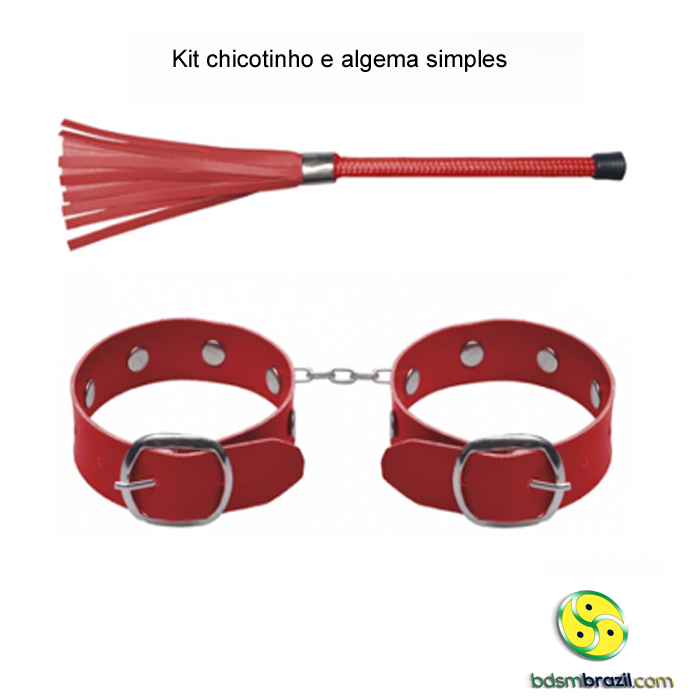 Kit chicotinho e algema simples