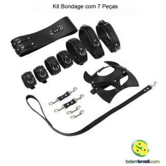Kit Bondage com 7 Peças
