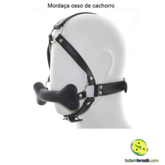 Mordaça osso de cachorro