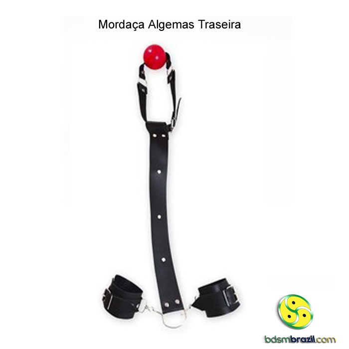 Mordaça Algemas Traseira