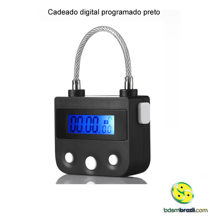 Cadeado digital programado