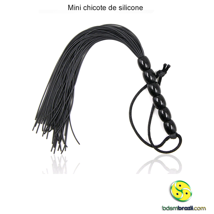 Mini chicote de silicone