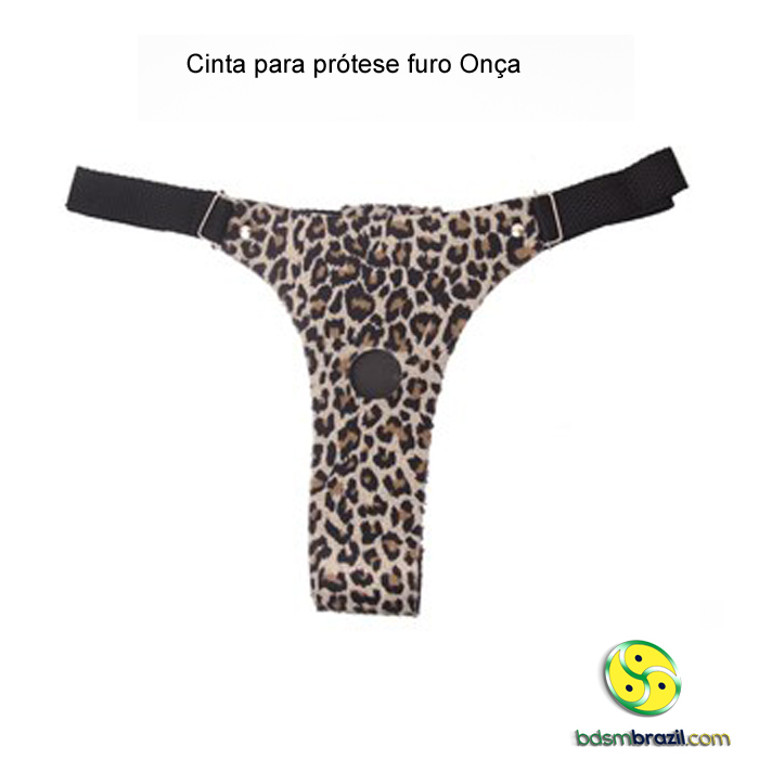 Cinta para prótese furo estampa bicho