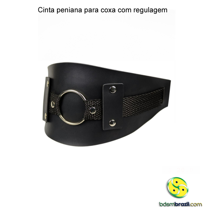 Cinta peniana para coxa com regulagem