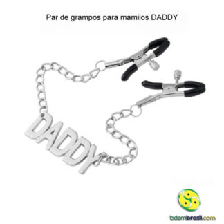 Par de grampos para mamilos DADDY